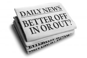 Better off in or out daily newspaper headline