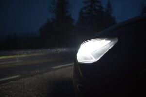 Clean Bright Car Headlights