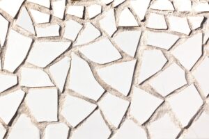 Broken Tile Mosaic Background